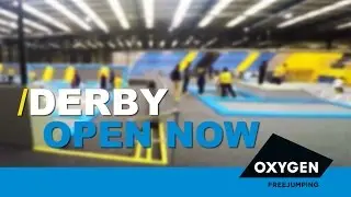 Derby's Ultimate Trampoline Park! | Oxygen Freejumping Trampoline Park