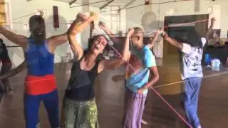 Stage Danse Thérapie. Mauritius Island 2015