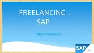 SAP Freelancing Job