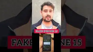 Fake iPhone delivered from Amazon #rahulsisotiya #scam #fakeiphone #iphone15 #iphone #shorts