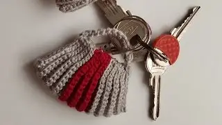 Minyatür çanta örülüşü