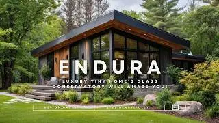 This Luxury Tiny Home&rsquo;s Glass Conservatory Will Leave You Speechless!