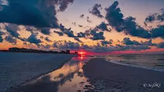 9 5 2021 Pink Sunrise Clouds TimeLapse 4k