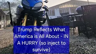 Trump as a reflection of the American Society; potential Civil War and extreme polarization 