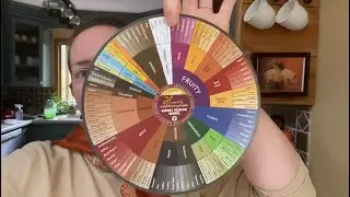 Setting up a honey tasting with a honey flavor wheel