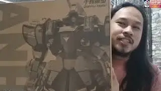 MS-09 DOM / MS-09R RICK DOM Mastergrade 1/100 - Qian Hui Model Kit UNBOX REVIEW