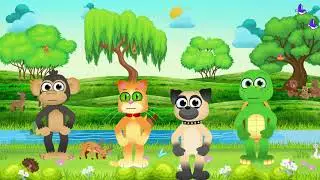 Animal World | Animal Recognition | Children's Song | Animal Recognition Song