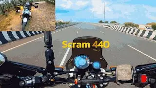 Royal Enfield Scram 440 Top Speed Test & Engine Refinement Review  Real Ride Feedback