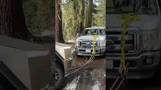 Tesla Cybertruck Gets Stuck in Snow