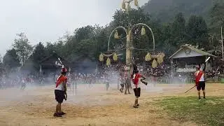 Konyak Aoleang Fest | Drill display of traditional hunters | Fiercest warriors tribes of Nagaland.