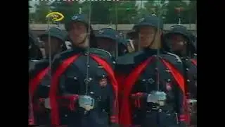 حفل تخريج الفوج السابع عشر جامعة مؤتة الجناح العسكري 2004