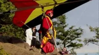 Mt. Erie Hang glider Man ~ ClownShoes Productions