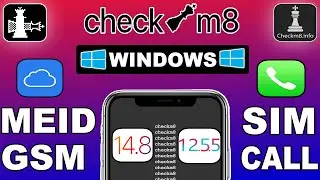 MEID/GSM With Sim/Calls/Network on Windows|iCloud Bypass Meid Windows Sim/Signal Fix iOS 14.8/12.5.5