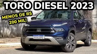FIAT TORO VOLCANO 2023 EM DETALHES - AINDA VELE A PENA COMPRAR? FALANDO DE CARROS