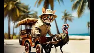 the most unique carriage . #turkey #cat #carriage