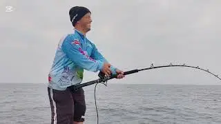 Deep drop in Durban for big fish ,what a nice Hapuka