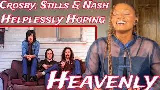 HEAVENLY !! FIRST TIME HEARING Crosby Still & Nash - Helplessly Hoping “REACTION “