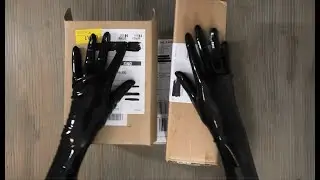 Latex ASMR | UNBOXING mail packages