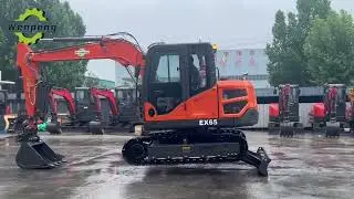 The Robust & Adaptable EX65 Excavator is Ready! #excavator #excavation #constructionequipment