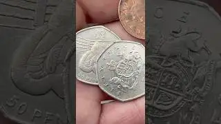 Sweet Shop Finds 😎👌 Olympic Boxing 🥊 And Christopher Ironside 50ps #coin #numismatics #money