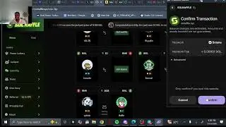 X Streamer Wins 0.1 $SOL on Raffledotsol