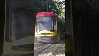 2 tram - in Warsaw, Poland