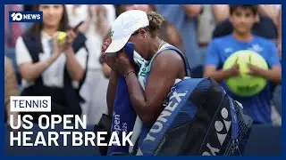 Taylor Townsend Exits US Open In Tears | 10 News