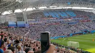 Vamos Argentina : Argentina fans singing at Kazan stadium ! FIFA World Cup 2018 Russia