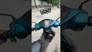 HERO OPTIMA CX ER Electric Scooty Top Speed 48 Disappointed🤣 #shorts #24wheelz #optima #herooptima