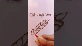 easy trick leaf mehandi design #mehndi #shorts #trending