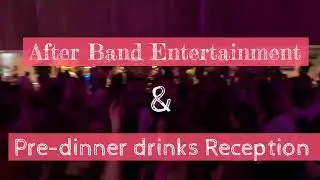 Sax and Dj  Combo with Pink Champagne Wedding Band - Wedding bands Ireland