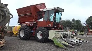 Hesston 7730, een kijkje in en rondom deze oude reus