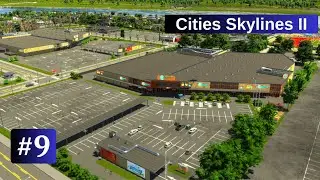 Ep:9 Building the Commercial Zone Cities: Skylines 2 Timelapse  No Commentary