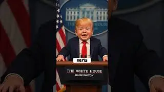 BABY TRUMP | They&rsquo;re Eating The Pets #trump #babytrump #presidenttrump #america #maga #ai
