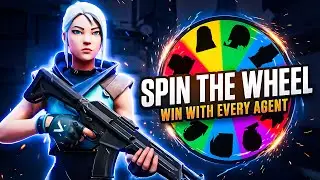 Spin the Wheel Challenge Stream 🎡 Win With Every Agent | Valorant LIVE