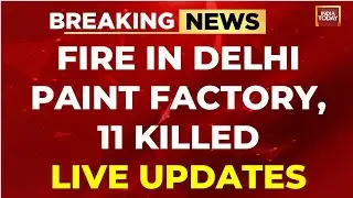 Delhi Factory Fire LIVE Updates:11 Dead In Fire At Paint Factory In Delhi's Alipur | India Today