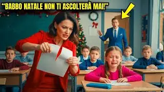 L’INSEGNANTE HA STRAPPATO LA LETTERA DI NATALE… MA IL PADRE MILIONARIO HA VISTO TUTTO!