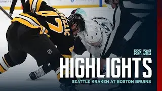 Seattle Kraken at Boston Bruins  | 1/15 Game Highlights