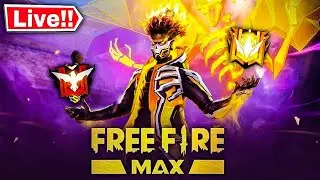 🔴LIVE: Grandmaster Push! 🔥 Only Headshot Challenge | FF Max Rank