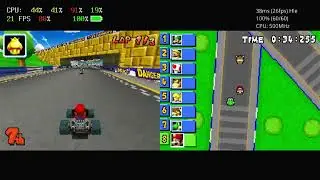 DSVita 0.9.0 Mario Kart DS