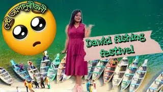 Dawki is a border town between India and Bangladesh//Umngot the cleanest river