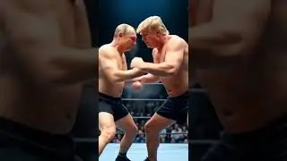 in USA Mr Donaldtrump doing wrestling with Bigshow and USA people like it #usa #shortsfeed #trump