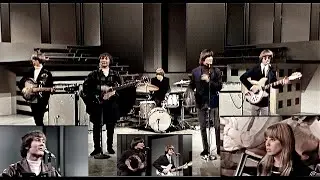 The Byrds live on 1966 TNT - Turn Turn Turn!,The Bells of Rhymner & Mr Tambourine Man (Stereo Mix)