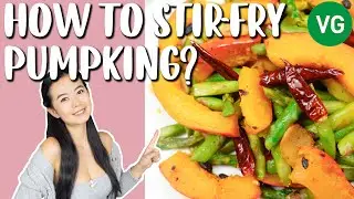 How to stir fry pumpkin without breaking (PUMPKIN ASPARAGUS)