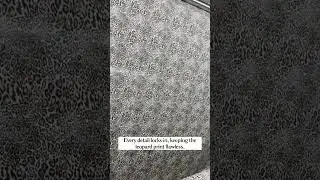 ✨ Watch how your leopard print minky fabric is made!