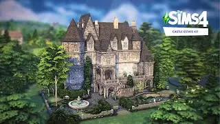 Countryside Castle For Rent || The Sims 4 Speed Build