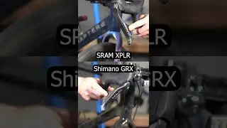 Two groupsets. One gravel rivalry. Shimano GRX ⚙️ vs SRAM XPLR ⚡