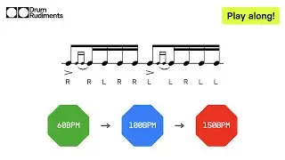 Drag Paradiddle #1 | Learn the 40 Essential Drum Rudiments