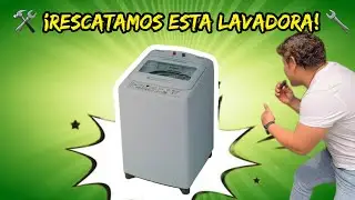 No servía la placa y le instalamos una universal a esta lavadora