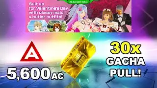 [PSO2 NGS] 5600 AC Sugary Sweets Scratch Ticket Gacha Pull 👍